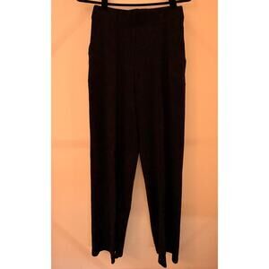 Max Studio Woman's London High-Waisted Easy Wide-Leg Ponte Pants Size Small